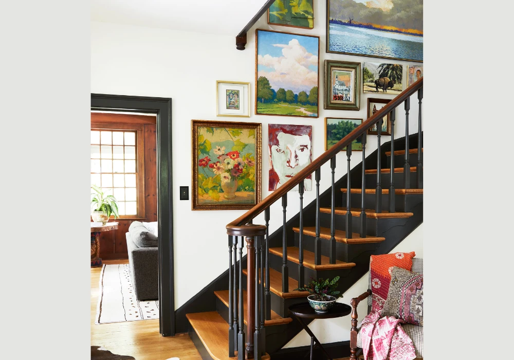 Wooden Stair Railing Ideas for Warm Interiors