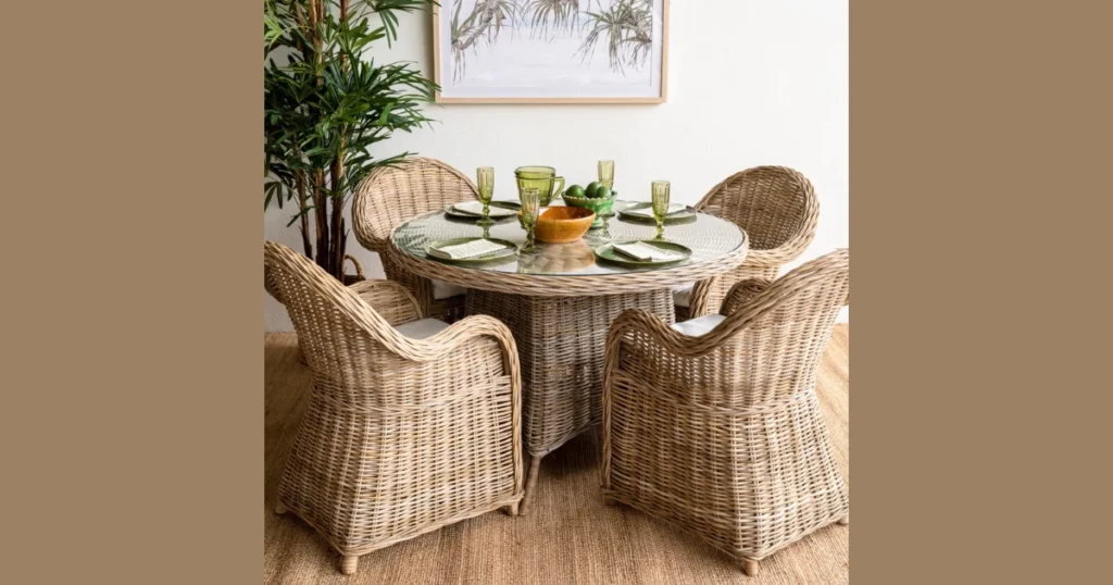 Woven Dining Table Chair Ideas