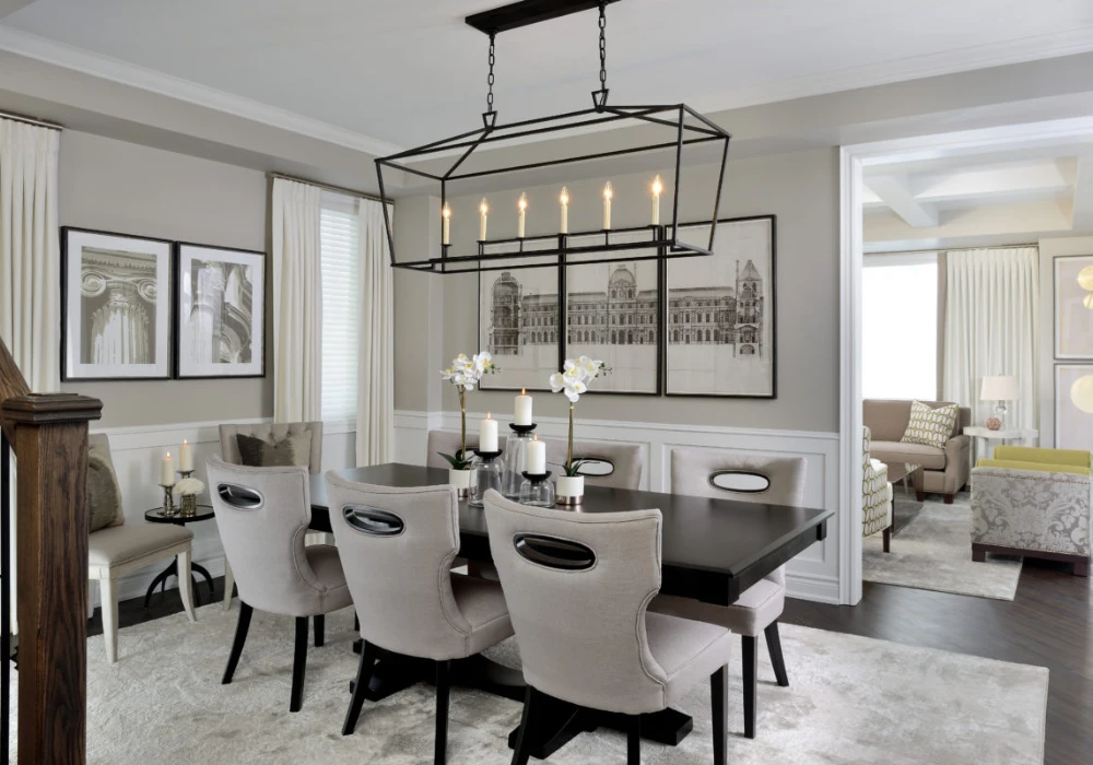 dining table arrangement ideas for entertaining guests