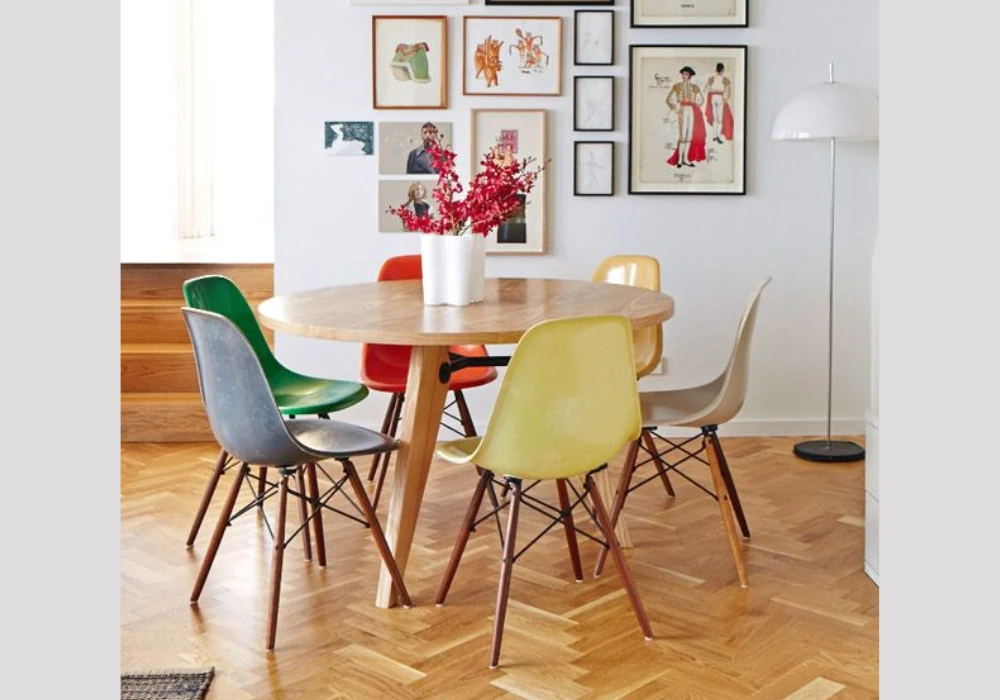 Same Material, Different Chair Designs