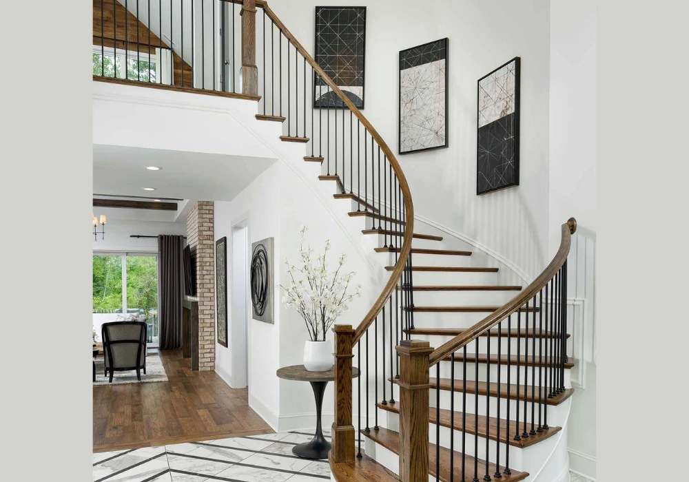 mixed material railing design ideas for modern homes