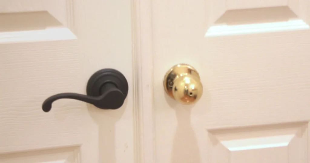 replace door handles and hardware