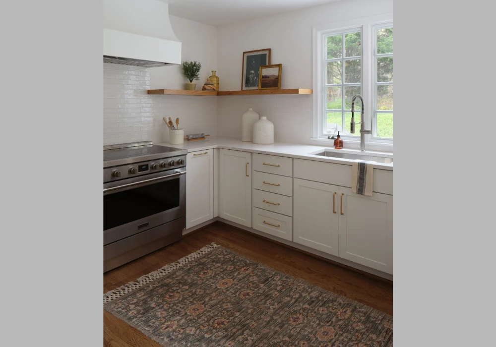 Add a Rug for Warmth and Style