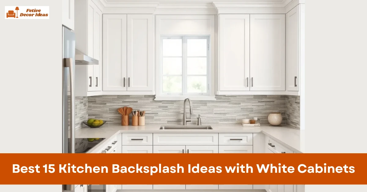 Kitchen Backsplash Ideas with White Cabinets