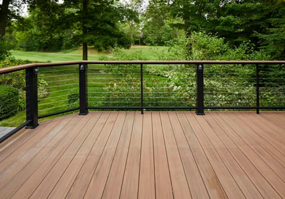 Black Cable Railings for a Bold, Modern Look
