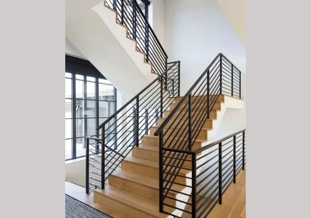 Black Metal Stair Railing Ideas for a Sleek, Modern Look