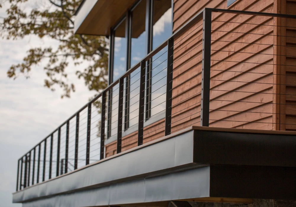 Cable Railings for a Contemporary, Minimalist Vibe