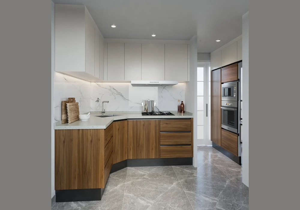 Compact Design Kitchen Interior Design Idea