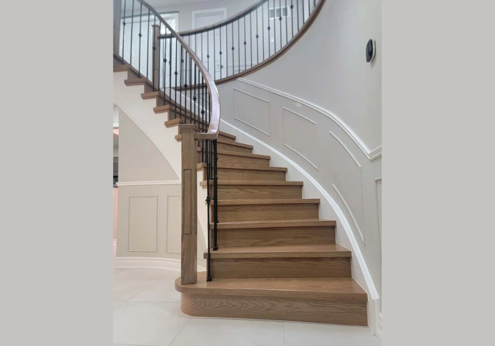 Customizable Wood and Metal Railing for Your Personal Touch