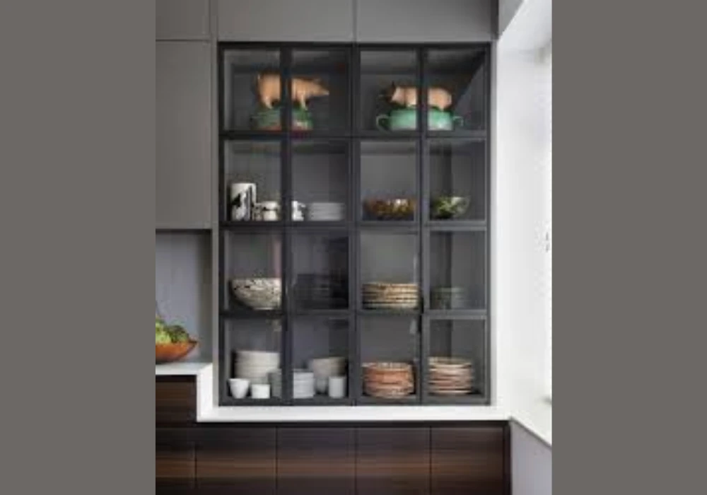 Glass Container Display Kitchen Decor Idea