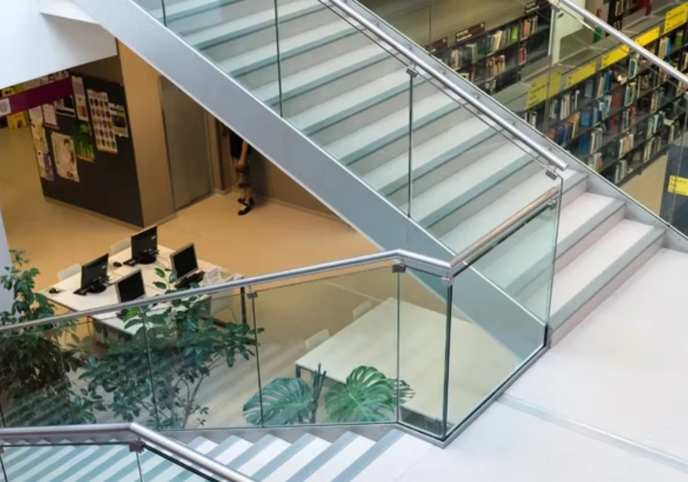 Glass Railing for a Sleek, Unobstructed View