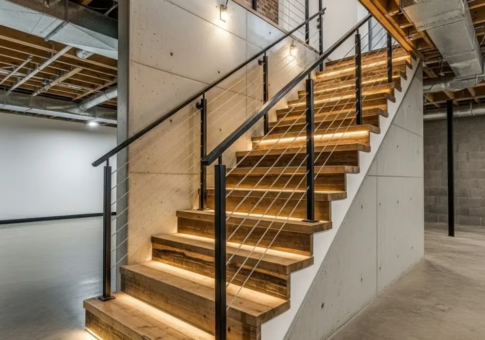 Industrial Steel  Railings for a Bold Statement