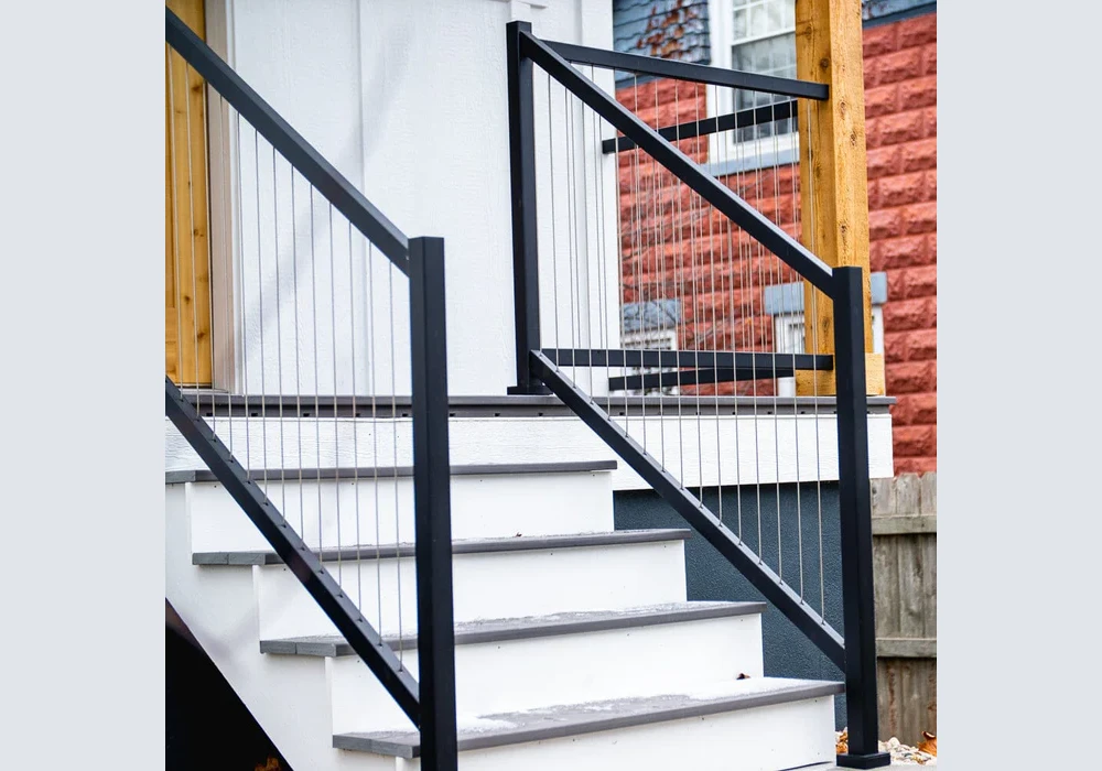Industrial Steel Railings for a Bold Statement