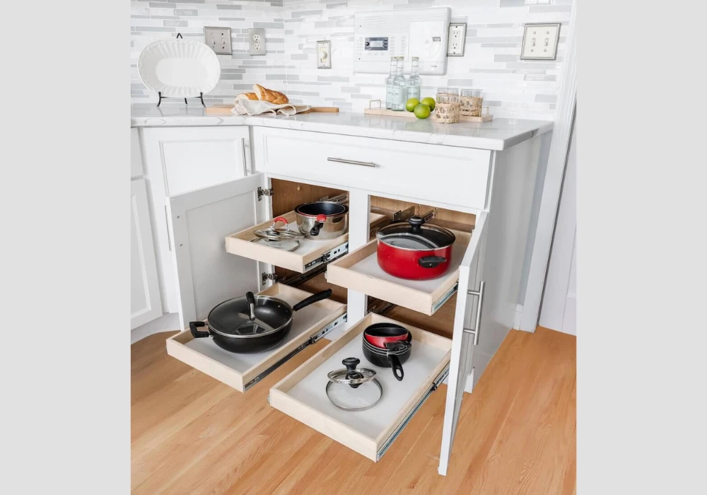 Install Pull-Out Cabinets for Better Access