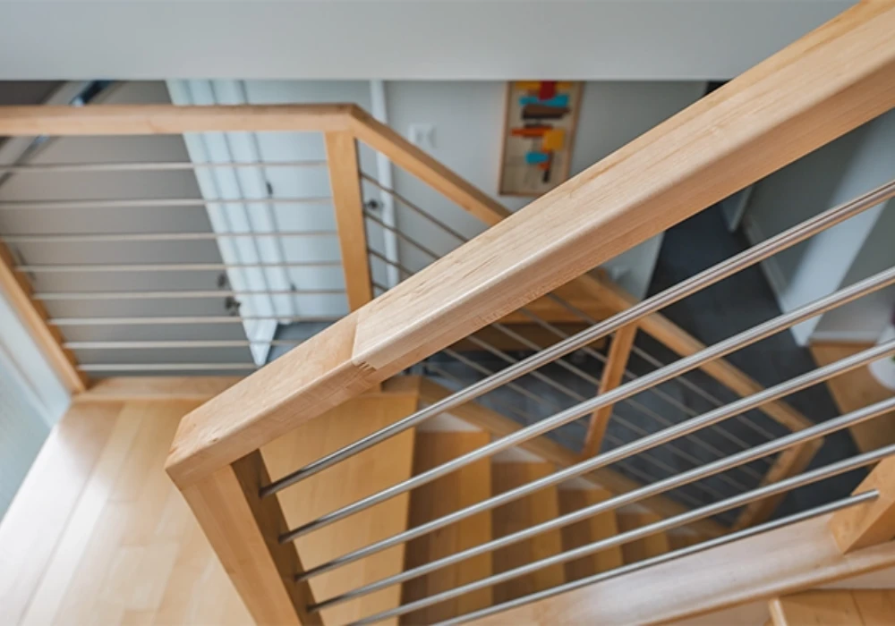 Install the Handrail for Support