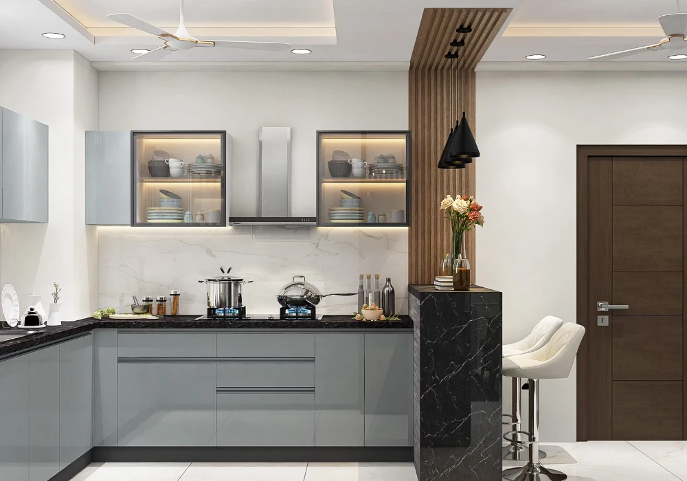 L-Shaped Kitchen Design for Flexible Everyday Use