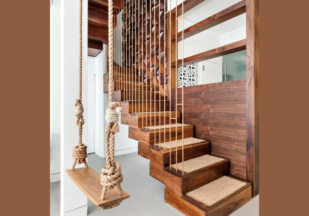Minimalist Wood Stair Railing Ideas for a Sleek Look