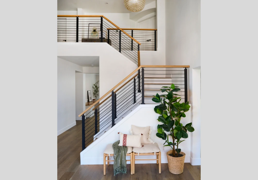 Mix Wood and Metal for Better Contrast