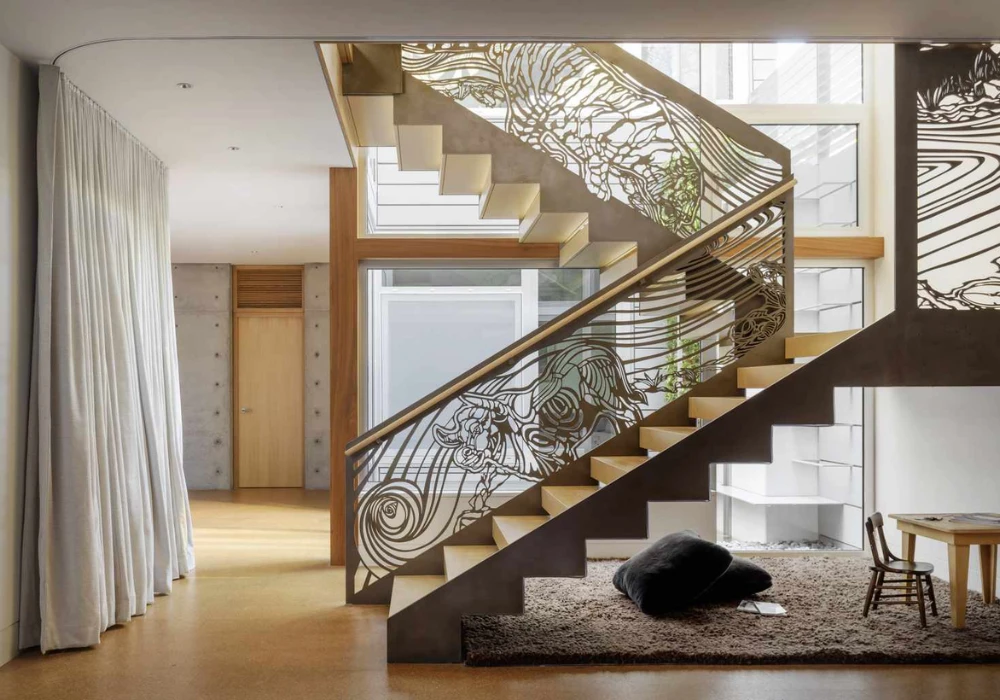 Mixed Material Stylish Railing Ideas for a Designer Look