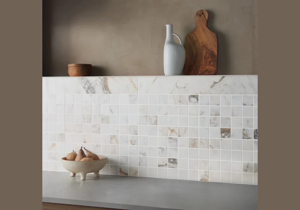 Mosaic Tile Backsplash for Visual Detail