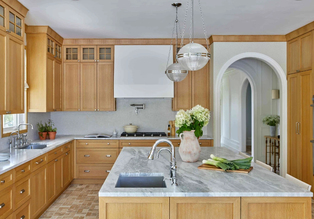 Natural Wood Element Kitchen Inspiration Idea