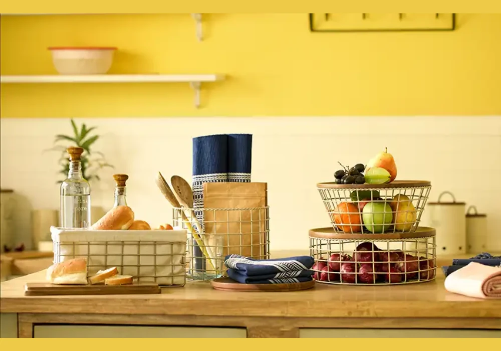 Use Baskets for Bulk and Loose Items