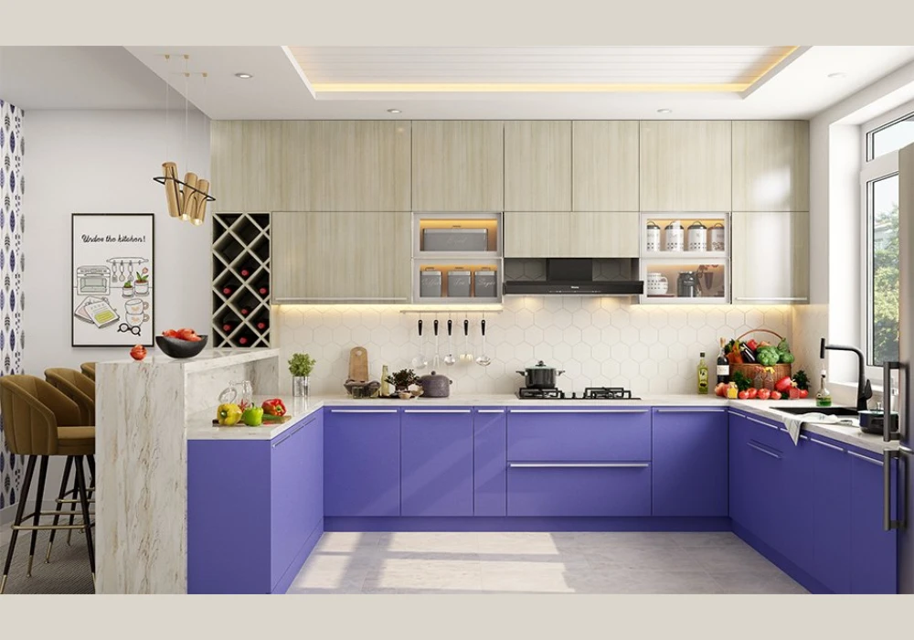 Two-Tone Cabinet Styling Idea for Balanced Contrast