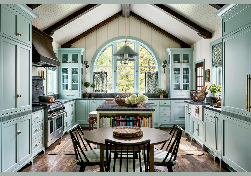  Greenery Styling Idea for Fresh Kitchen Look