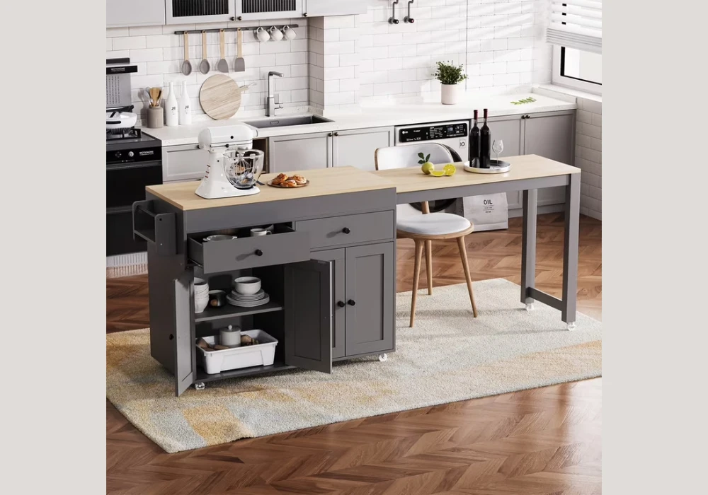 Extendable Kitchen Table for Flexibility