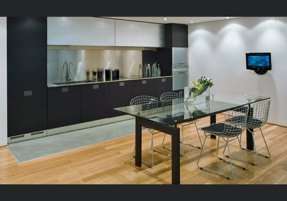 Glass Top Kitchen Table Design