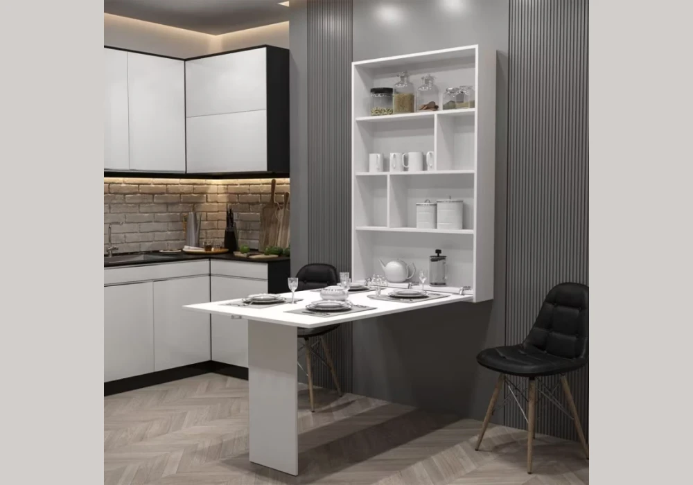 Foldable Wall-Mounted Kitchen Table