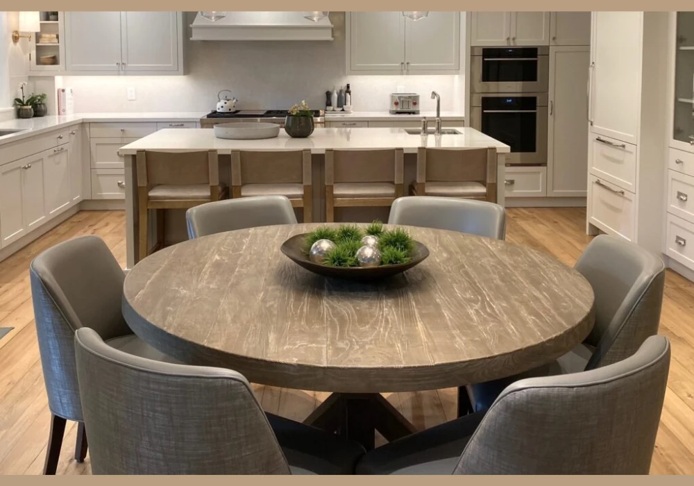 Modern Minimalist Kitchen Dining Table Idea