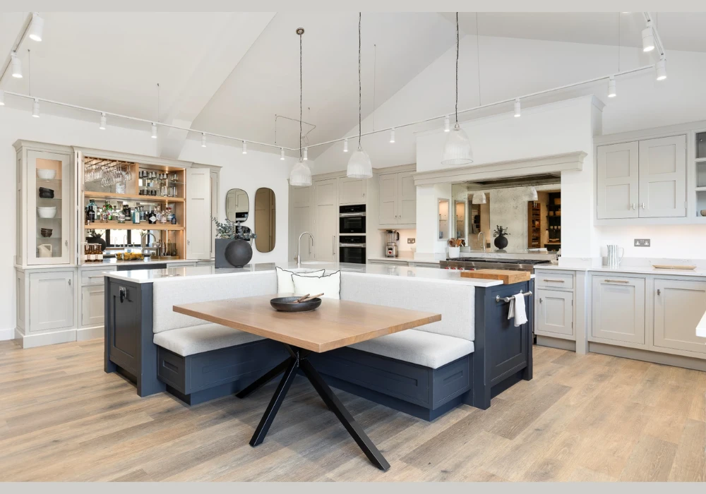 Add a Kitchen Island with Storage and Seating