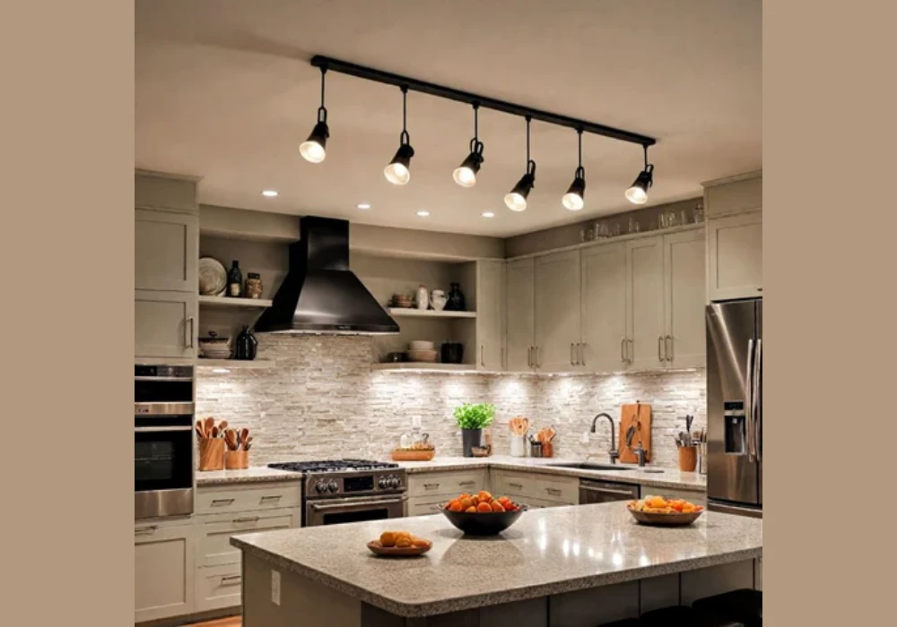 Install Modern Kitchen Lighting for Better Visibility