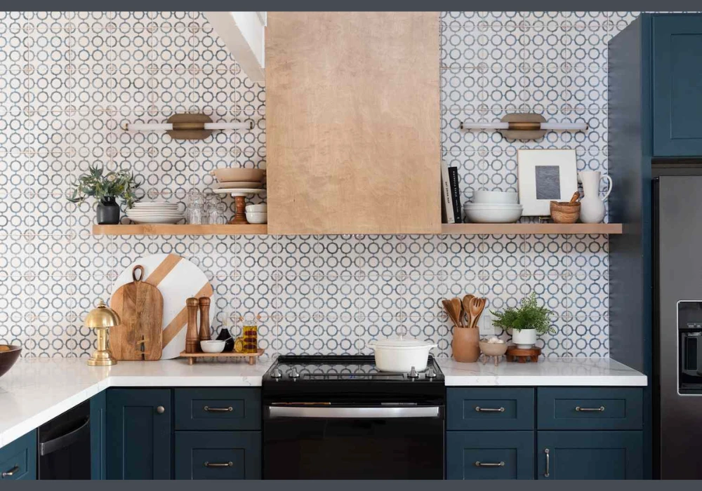Add a Modern Kitchen Backsplash for Easy Maintenance