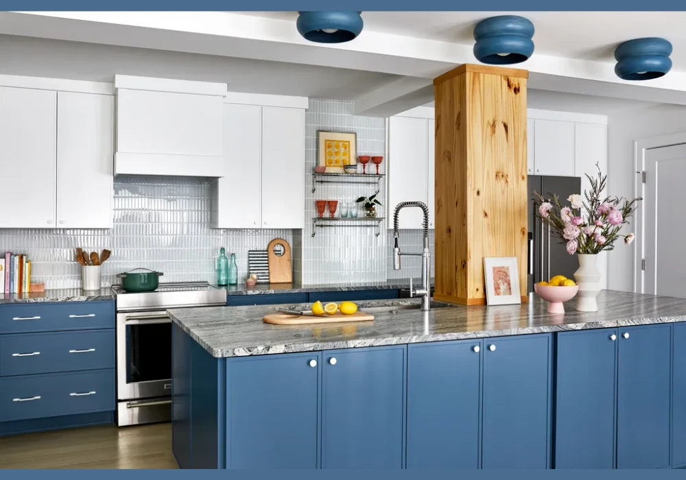 Outdated Cabinets to Modern Minimal Kitchen