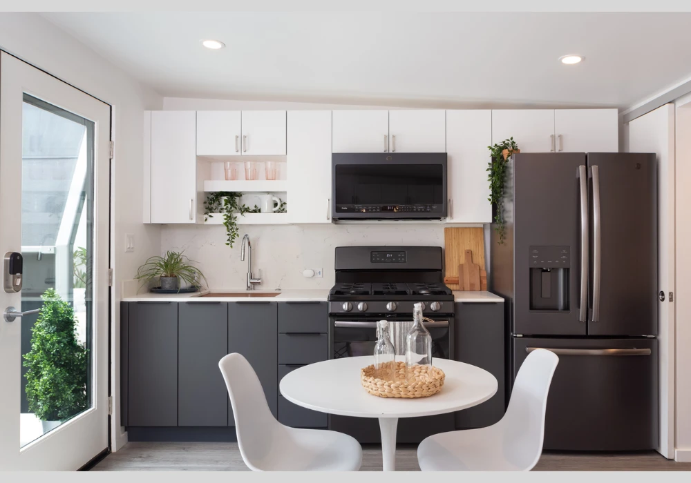 One-Wall Kitchen Remodeling Plan for Compact Living