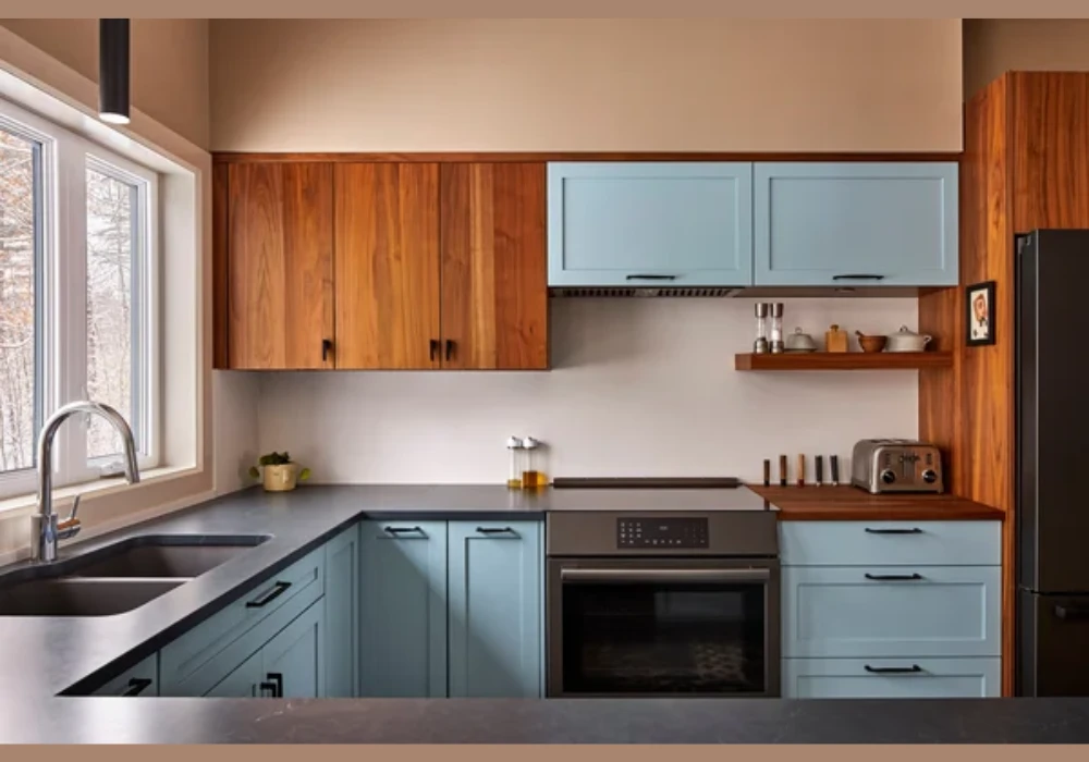 High-Gloss Finish Cabinets