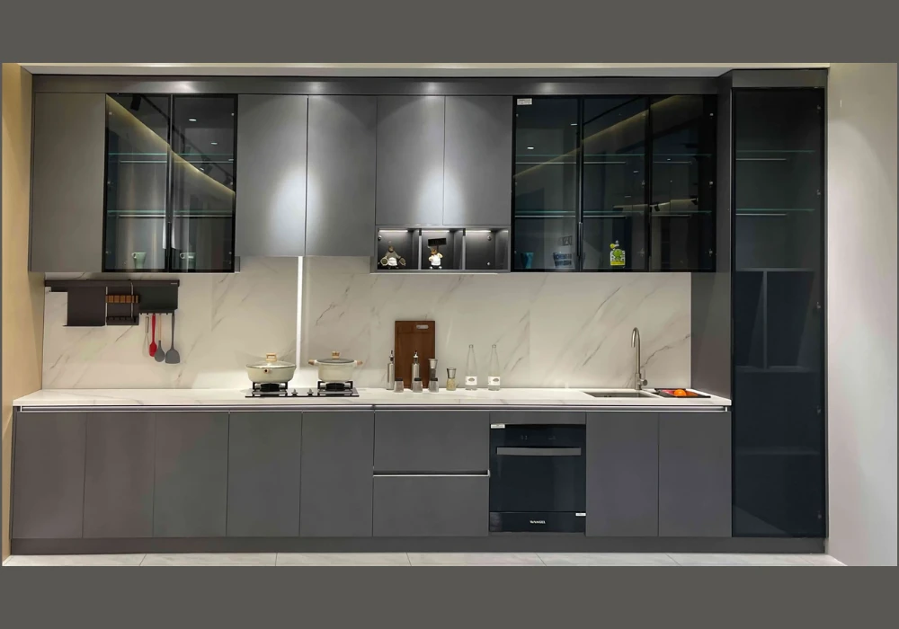  Glass-Front Cabinets