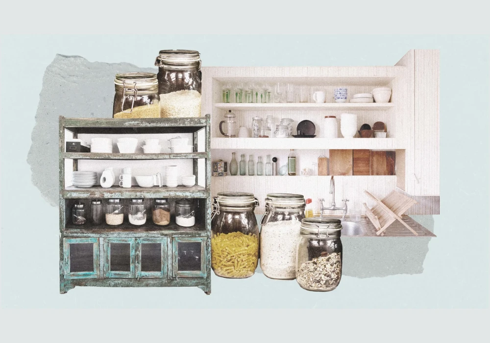 Use Clear Containers for Pantry Storage