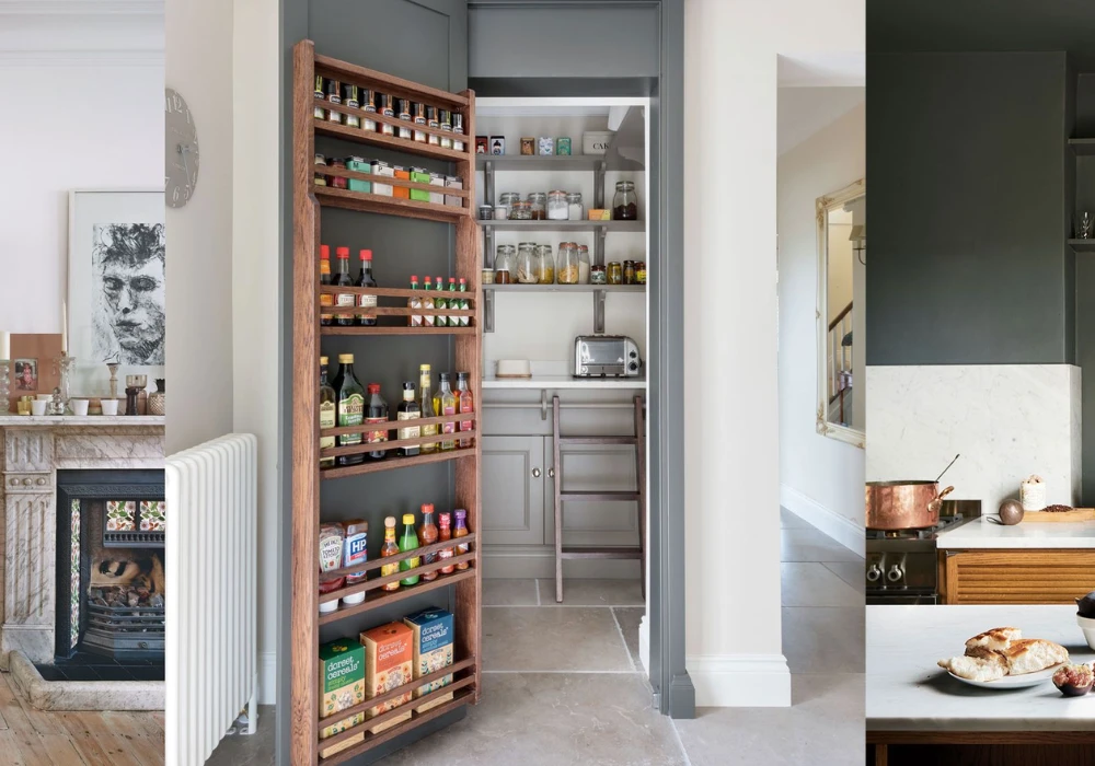 Utilize Pull Out Pantry Systems