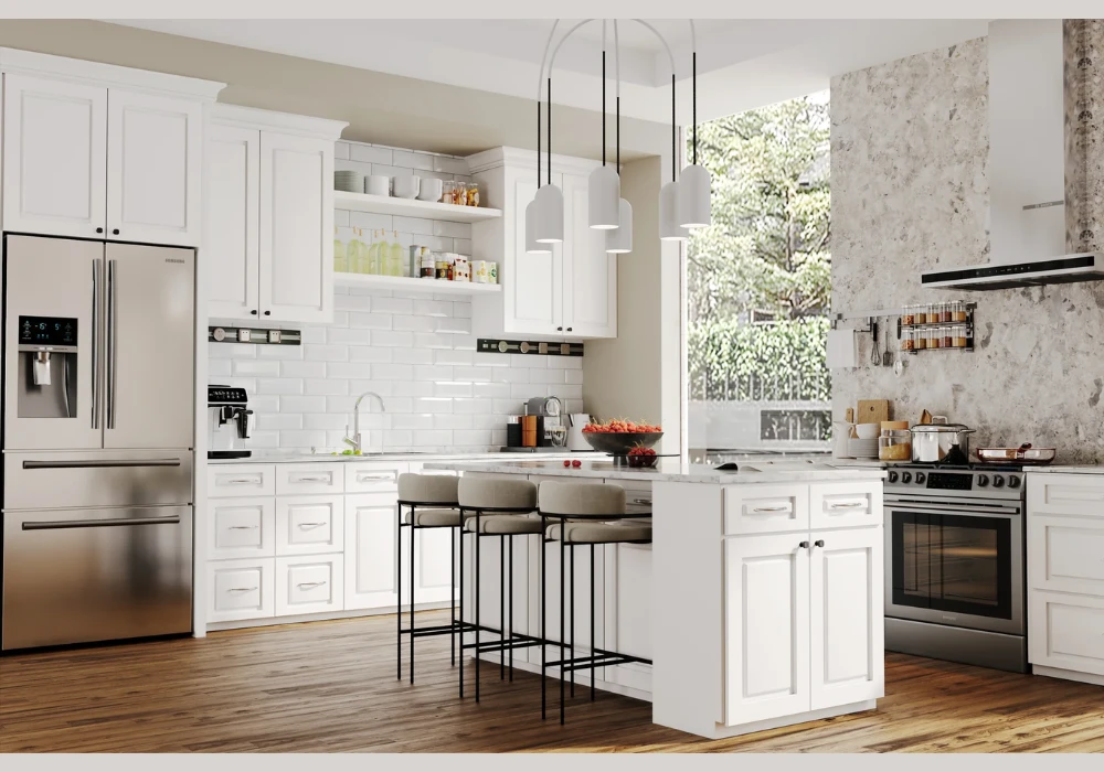 Vintage-Inspired Cabinets