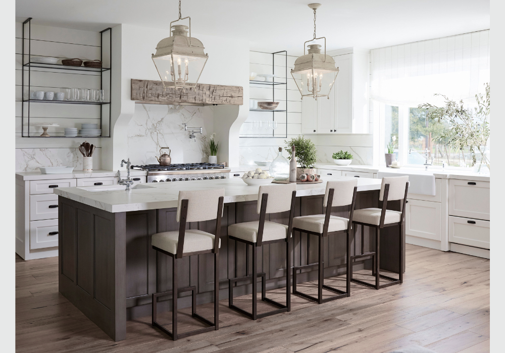 Kitchen Island with Built in Appliances for Efficiency