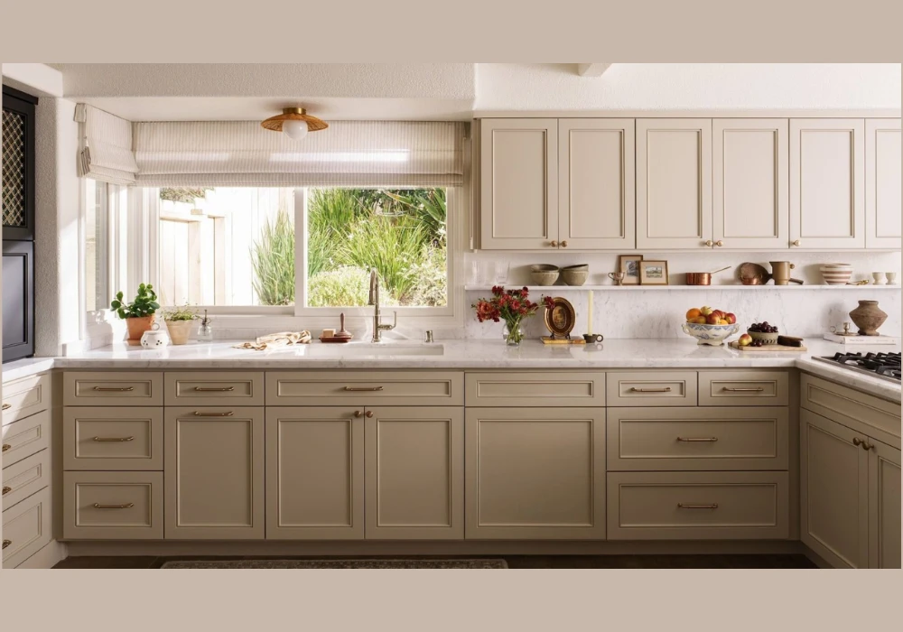 Decorative Bowl and Object Grouping for a Curated Island Vignette