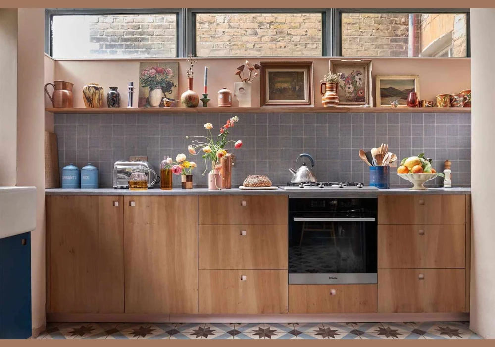 Modern Utensil Holder Kitchen Counter Styling Idea