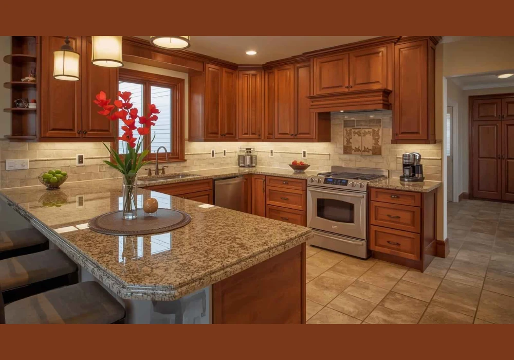 Granite Kitchen Counter Ideas for Strong and Natural Look