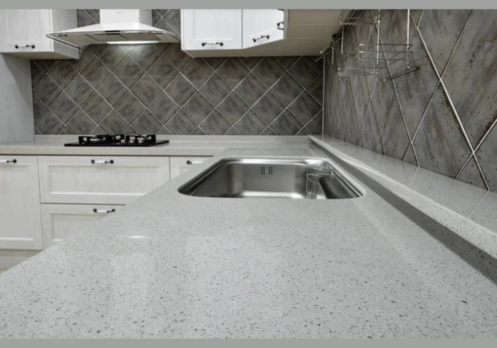 Solid Surface Kitchen Counter Ideas for Smooth Modern Finish