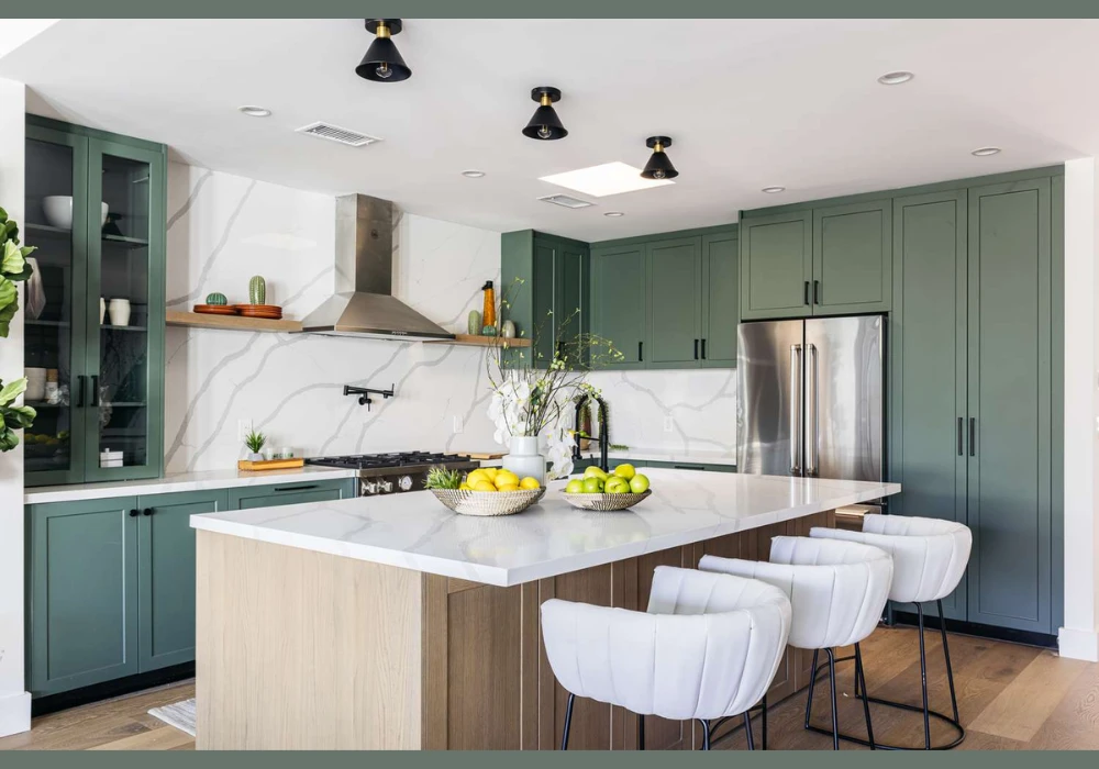 Extended Kitchen Island Counter Ideas for Family Use