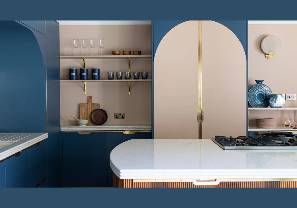 Dual Tone Kitchen Counter Ideas for Stylish Contrast