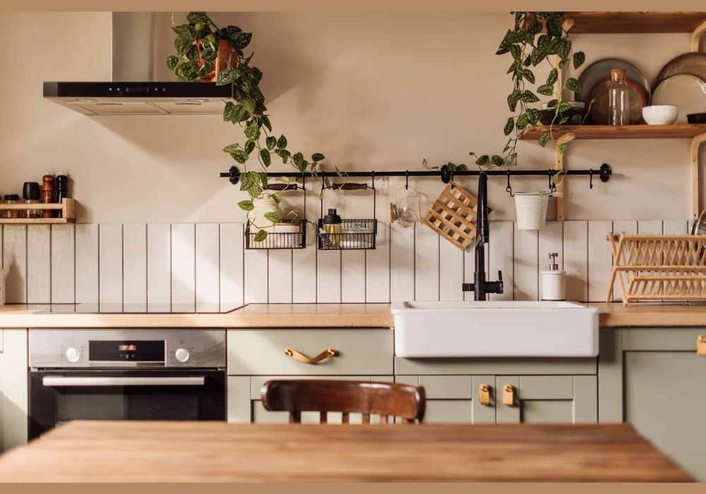 Install a Small Counter Shelf or Riser